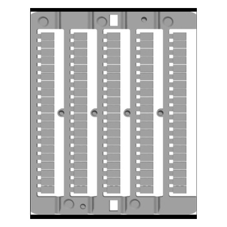 CNU/8/PE, 100/ PE отпечатанных маркировочных табличек