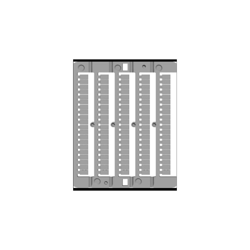 Символы CNU/8/520 с 11 по 20 горизонтальная