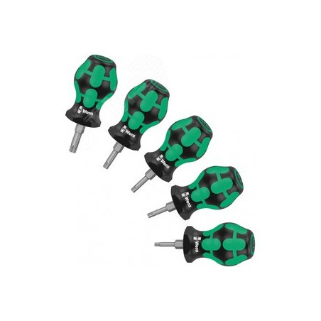 Набор коротких отвёрток TORX 5 предметов. Stubby Set TX 1