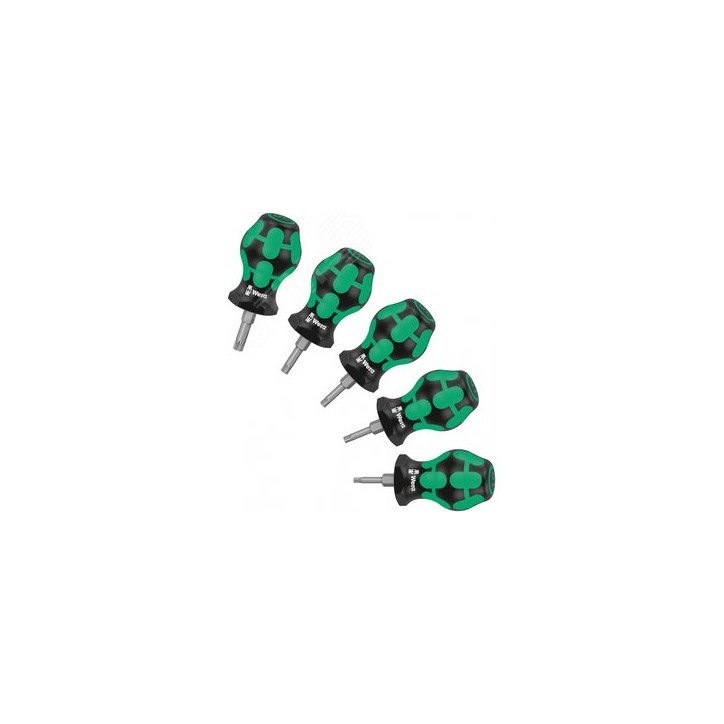 Набор коротких отвёрток TORX 5 предметов. Stubby Set TX 1